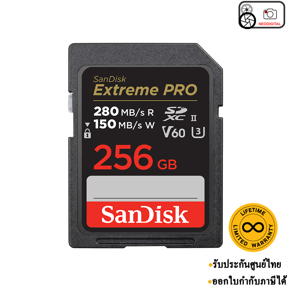 SanDisk Extreme PRO SDXC V60 UHS-II  Card