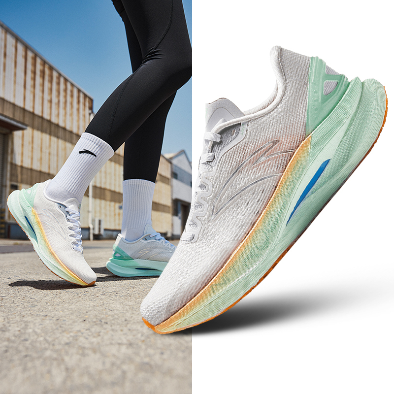 ANTA G21 Pro Women Running Shoes รองเท้าวิ่งผู้หญิง เทคโนโลยี NITROEDGE  ดูดซับแรงกระแทก รองเท้ากีฬาผู้หญิง 822335580S