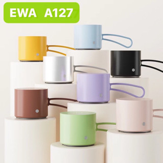 ส่งด่วน EWA A127 Bluetooth Speaker 5.0 ลำโพงบลูทูธ เบสหนัก ขนาดพกพา ลำโพงพกพา ลำโพงไร้สาย