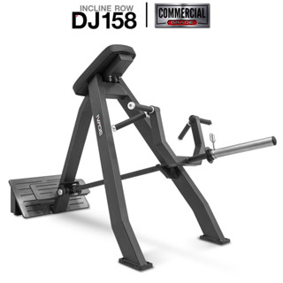 [ใส่โค้ด IRON1200S ลด 1200] เครื่องเล่นหลัง Incline Row DJ158 (Commercial Grade)