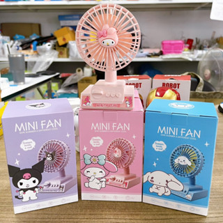 Fan mini พัดลมเล็ก ลมแรง สีหวาน น่ารัก พร้อมส่งจากในประเทศ