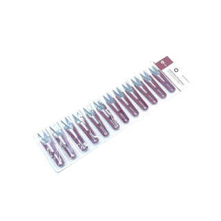 กรรไกรตัดเศษด้าย กรรไกรก้ามปู แพ๊ค-12อัน ยี่ห้อPIN-1423（11.5mm） CHINA NO.1