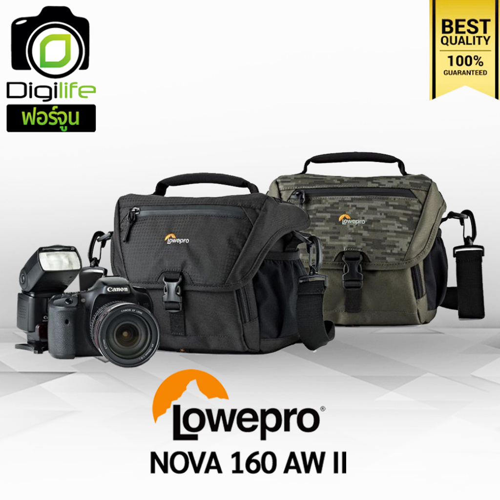 Lowepro Bag NOVA 160 AW II - กระเป๋ากล้อง กันกระแทก กันน้ำ