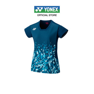 YONEX WOMENS T-SHIRT 20748 เสื้อคอกลม ผ้า Polyester เนื้อสัมผัสนุ่มสบาย เหมาะสำหรับทั้งใส่ออกกำลังกายหรือชุดลำลอง