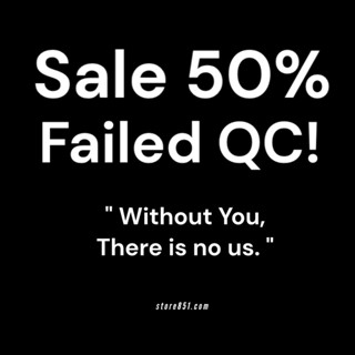 ชุดเดรสโอเวอร์ไซส์ สินค้าไม่ผ่านคิวซี (อ่านรายละเอียดก่อนสั่งซื้อนะคะ) : Failed QC Sale 50% x Without You There is no us