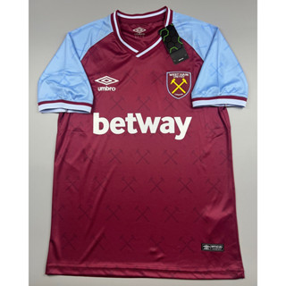 เสื้อบอล แฟนบอล เวสแฮม ยูไนเต็ด เหย้า 2023-24 Westham United Home 2023