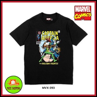 เสื้อMarvel ลิขสิทธิ์แท้  สีดำ ( MVX-393 )