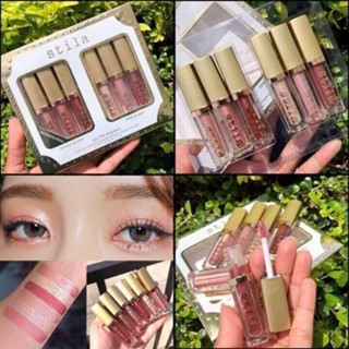 เซต6แท่ง Stila Eye For Elegance Liquid Eyeshadow Set อายแชโดว์ กลิสเตอร์เนื้อเจล อายแชโดว์ เจลกากเพชร