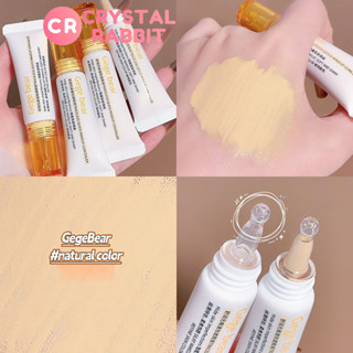 CRYSTAL RABBIT คอนซีลเลอร์ปกปิดรอยคล้ำ ฝ้า กระ รอยสิว ปรับความกระจ่างใสและซ่อมแซมคอนซีลเลอร์กันน้ำ