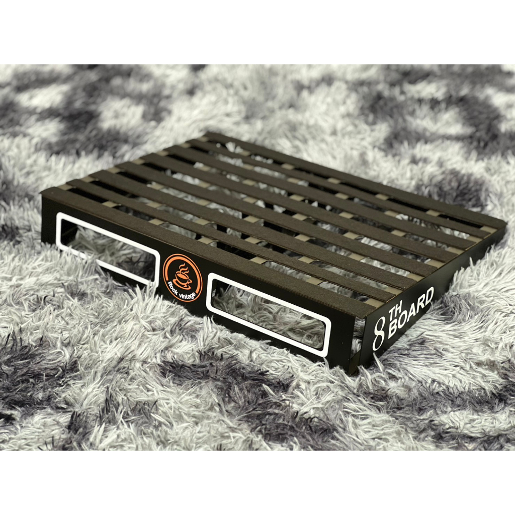 Rock บอร์ดเอฟเฟคกีต้าร์ กล่องใส่เอฟเฟคกีต้าร์ Effect Guitar Board Effect Guitar Box รุ่น 8TH Board &