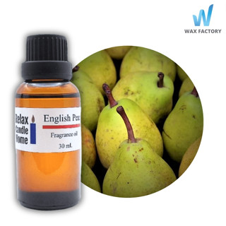 หัวน้ำหอมทำเทียน กลิ่นลูกแพร์ English Pear Fragrance oil  เกรดพรีเมียม สำหรับเทียนเเละเครื่องหอม30ml/100ml-