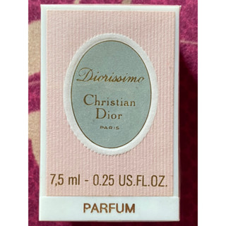 Vintage Dior Diorissimo 7.5ml Parfum Extrait RARE MINI MINIATURE PERFUME