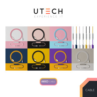 สายคีย์บอร์ด Akko Custom Coiled Aviator Cable V2 by UTECH