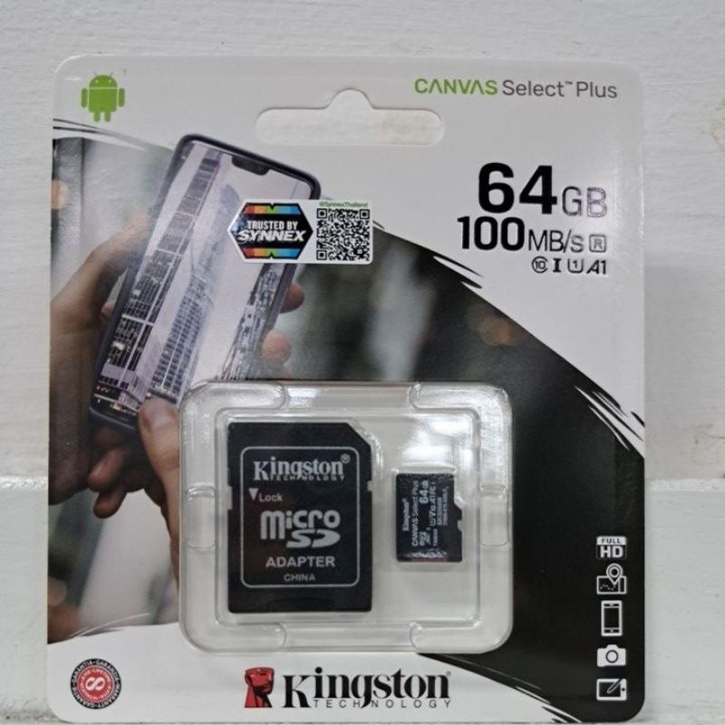 Kingston MicroSDHC การ์ดความจำ