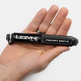 สูบจักรยาน สูบลม ติดรถ พกพา LEZYNE POCKET DRIVE 160psi งานCNC ของแท้ แข็งแรง ตัวเล็ก พกง่าย