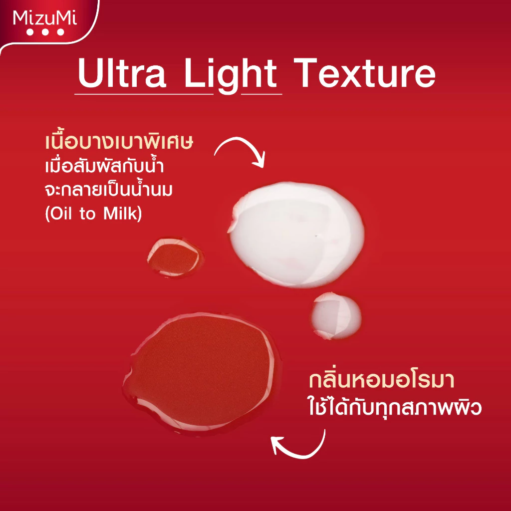 แพ็คคู่ MizuMi 4 Red Miracle Cleansing Oil 150ml คลีนซิ่งออยล์ thumbnail 7