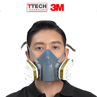 เซ็ตหน้ากากกันสารระเหย 3M พร้อมชุด