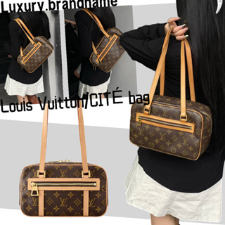 หลุยส์วิตตอง กระเป๋า Louis Vuitton/CITÉ/กระเป๋าสุภาพสตรี/กระเป๋า Messenger/กล่องกระเป๋า/กระเป๋าหิ้ว