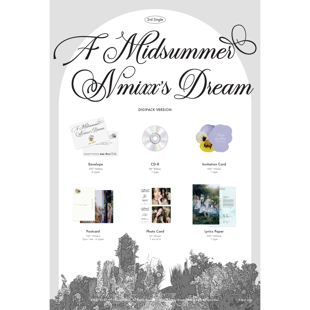 ✅พร้อมส่ง [NMIXX] อัลบั้ม A Midsummer NMIXX’s Dream (PHOTOBOOK /DIGIPACK/NSWER Ver.) ราคา ถูกที่สุด ดีลบีเคเค แกลเลอรีภาพที่ 4