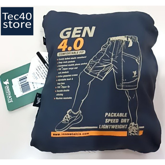 INNOVATE GEN4.0 PACKABLE SPEED DRY LIGHTWEIGHT กางเกงผ้าเบา แห้งไว จัดระเบียบ Made in THAILAND