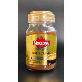 EXP. 30/06/2023 MOCCONA Gold Crema กาแฟ มอคโคน่า โกลด์ เครมมา กาแฟสำเร็จรูป แบบ ขวด ขนาด 100กรัม และ 200 กรัม