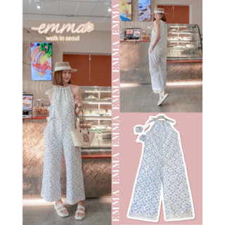 🌈🌿🌸🌺🌼💙💖🇰🇷 Floral Jumpsuit Long Pant Crochet