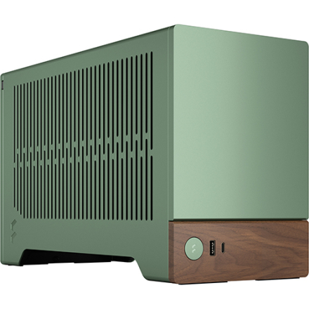 Fractal Design Terra mini-ITX Case fits mini-ITX with Ventilated Top/Side/Buttom Jade (FD-C-TER1N-03