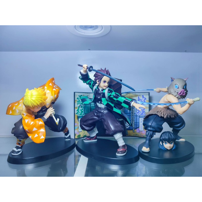 โมเดลดาบพิฆาตรอสูร Kimetsu no Yaiba - SPM Figure (SEGA) แท้💯🇯🇵 มือ2[เซนอิทซึ,อิโนะสุเกะ,ทันจิโร่,อาค