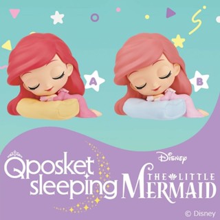 q posket sleeping disney : ariel ของแท้จากตู้คีบญี่ปุ่น