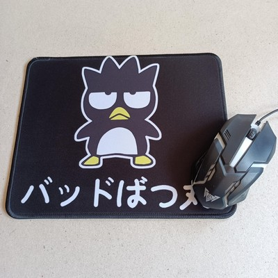 mousepad (mouse pad) แผ่นรองเม้าส์ ทรงเหลี่ยม ขนาด 10x8 นิ้ว เนื้อหนา ลาย แบดแบดมารุ Bad Badtz-Maru