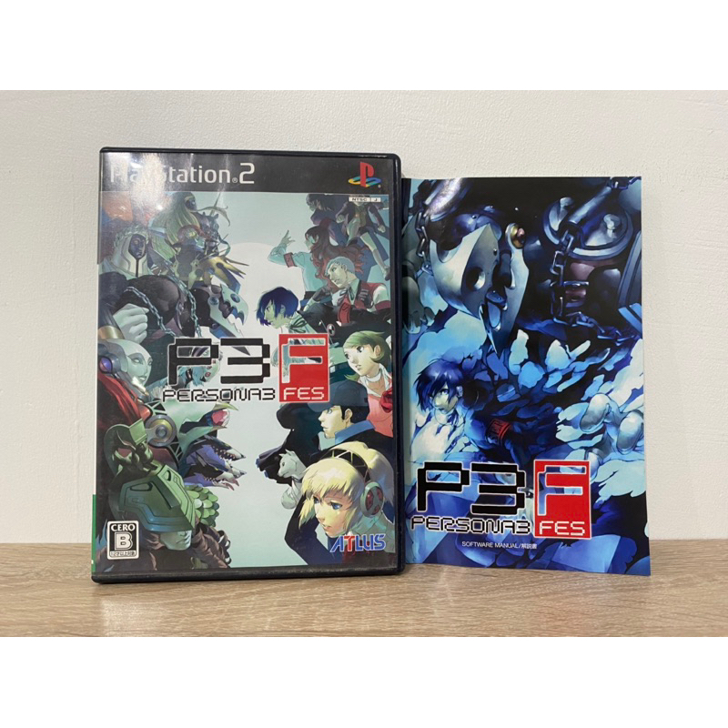 Persona 3 Fes แผ่นแท้ Ps2