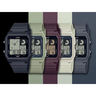 แท้ศูนย์ (กล่องฟ้า)นาฬิกาข้อมือผู้หญิง CASIO สายยาง รุ่น LF-20W LF-30W ของแท้ประกันศูนย์ cmg 1 ปี
