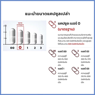 🎯 แคปซูลเปล่า “สีใส” เบอร์ 0 (500 มก.) บรรจุถุงละ 1,000 เม็ด+ ใช้บรรจุยา สมุนไพร และอาหารเสริม
