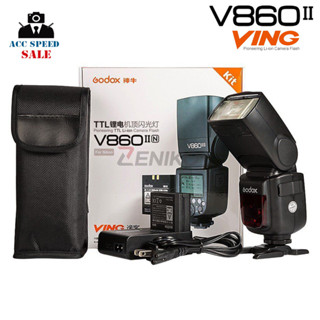 FLASH GODOX V860II TTL HSS SPEEDLITE for Canon/Nikon/Sony