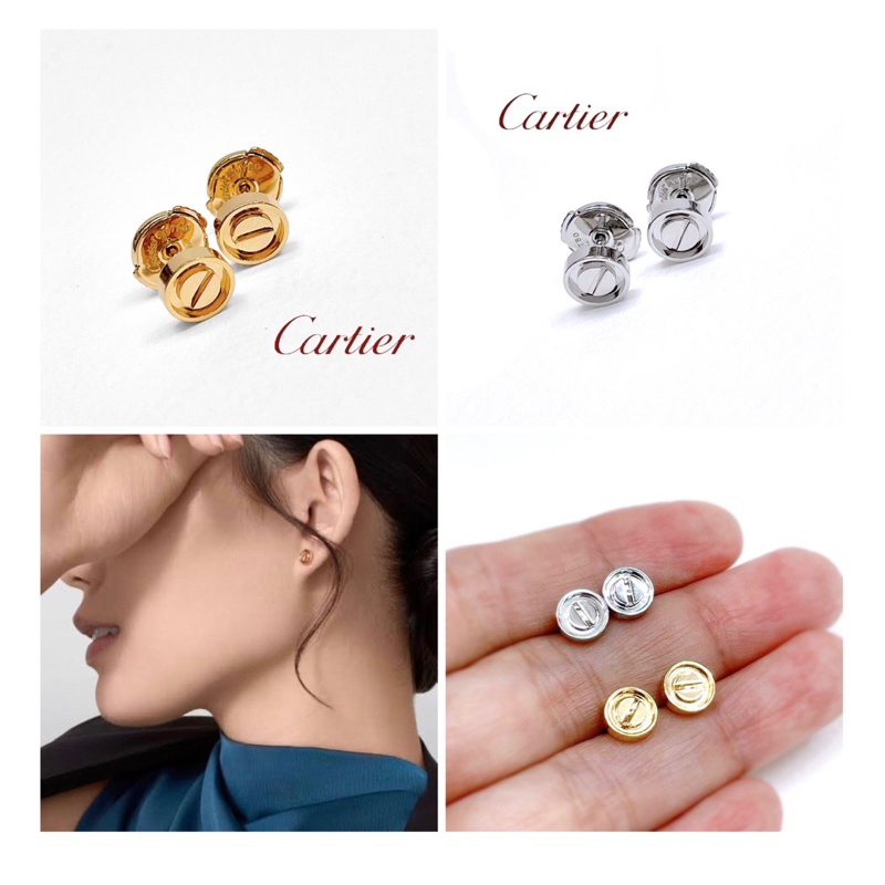 ต่างหู Cartier ก่อนสั่งรบกวนทักมาเชคสตอคก่อนนะคะ