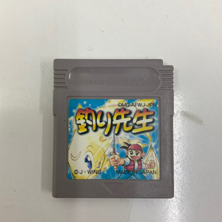 ตลับแท้ [GB] [0227] Tsuri Sensei (Japan) (DMG-AFWJ) Gameboy Game Boy Original เกมบอย