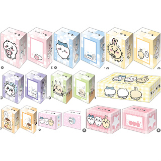 Bushiroad Deck Holder V3 &amp; Storage V2 Chiikawa : Chiikawa, Hachiware, Usagi, Momonaga, Rakko, Kuri Manjuu กล่องใส่การ์ด