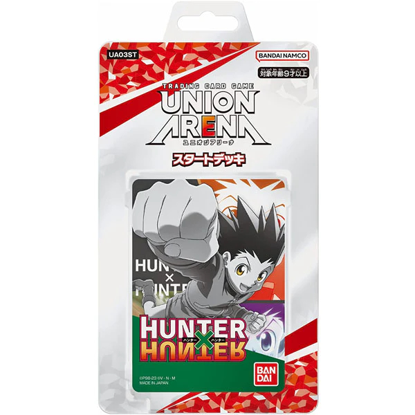 Union Arena - Start Deck Hunter x Hunter Card Game การ์ดเกม ภาษาญี่ปุ่น Bandai