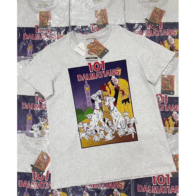 101 Dalmatians T-Shirt เสื้อยืดงานป้ายValen Basic Store