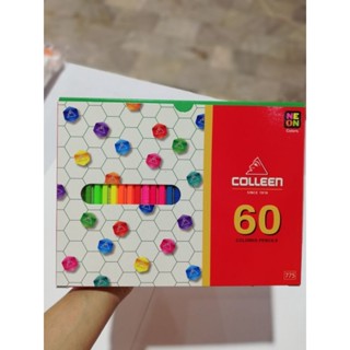 ดินสอสีไม้​ COLLEEN 1หัว​แท่งยาว​ 24 สี 36 สี 48 สี 64 72 สี