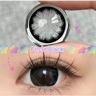 คอนแทคเลนส์ ส่ง จาก กทม. มี อย.ไทย บิ๊กอาย รุ่น Circle Black สีดำ มีค่าสายตา (0.00)-(-10.00) รายเดือน