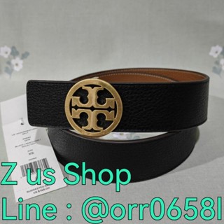 พรีฯTORY BURCH 1.5" REVERSIBLE LOGO BELT Size XS , L.