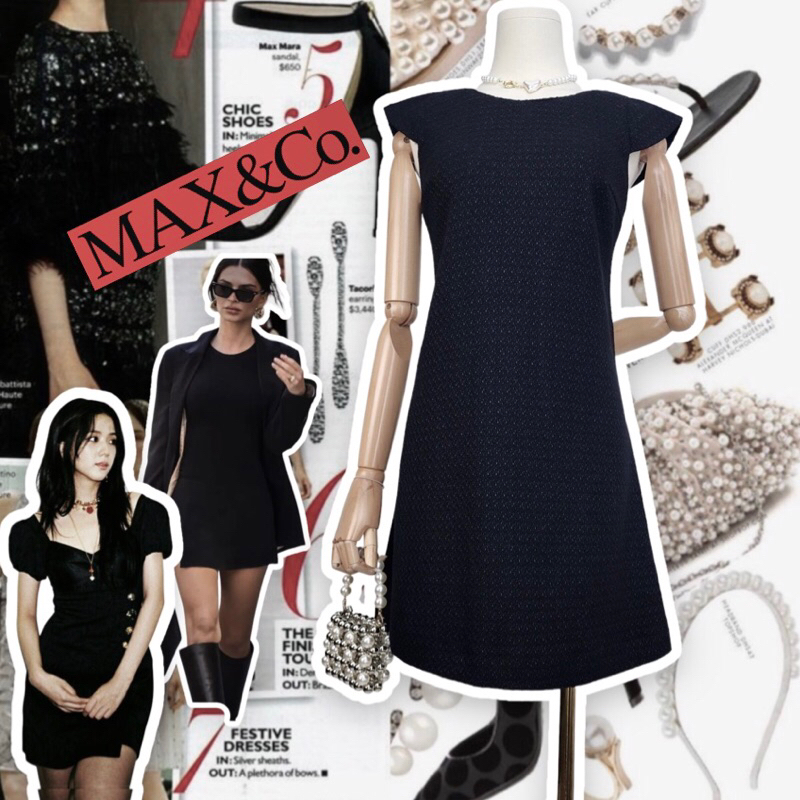 ❌sold❌Mini dress MAX&amp;Co. By Max Mara  เหนือเข่านิด เรียบหรูดูแพง