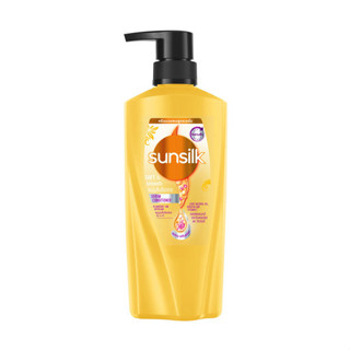 SUNSILK ซันซิล ครีมบำรุงผมสีเหลือง สูตรผมนุ่มลื่น เรียบสวย ขนาด 380 มล.