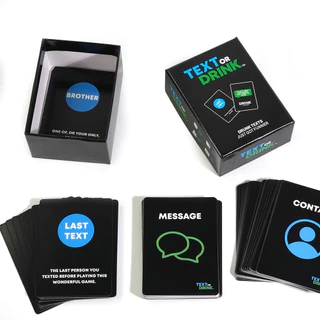 Dizzy date / Text or drink / Excited & Exhausted / Date night / Music lyrically - เกมปาร์ตี้ Fun Drinking Game for Party