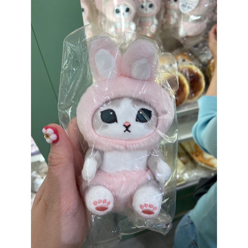 พวงกุญแจ Mofusand กระต่าย