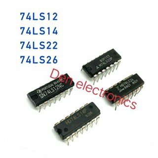 IC 74LS12, 74LS14, 74LS22, 74LS26สินค้าพร้อมส่ง ออกบิลได้