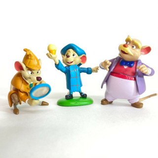 TOMY : The Great Mouse Detective - Full Set of 3 - Choco Party (Disney) part 7 - งานแท้ มือ1 ไม่แกะ