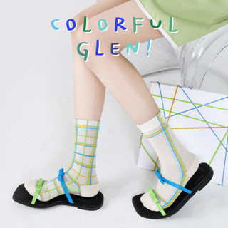 ถุงเท้า Colorful Glen