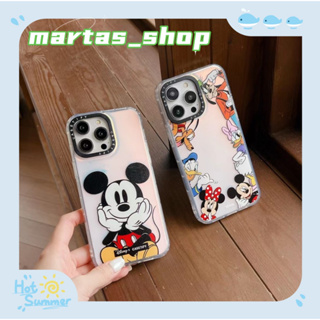 ❤️ส่งของขวัญ❤️ เคสไอโฟน 11 12 13 14 Pro Max casetify การ์ตูน ความนิยม สไตล์คู่รัก สาวน่ารักหัวใจ Case for iPhone สาวน่าร